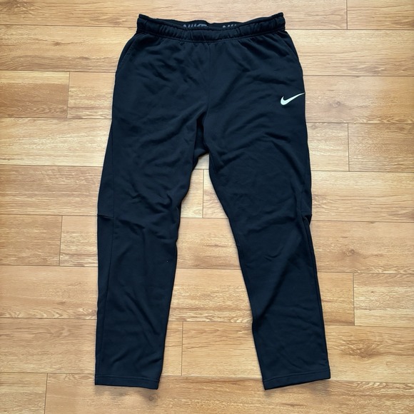 Nike Dri-Fit Sweatpants Athletic Pants Men's Black - Picture 1 of 6